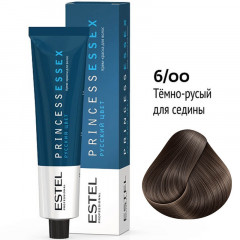 6/00 Темно-русый для седины, Princess Essex Estel 60 мл